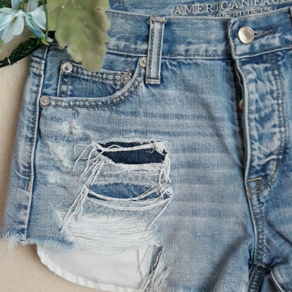 AEO Vintage Hi-Rise Festival Short - Picture 3 of 11